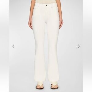 DL1961 vintage Bridget jean women 20W Boot High Rise white casual office vacay